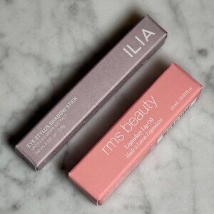 RMS Legendary Lip Oil & ILIA Eye Shadow Stick | Lucia & Brocade | NEW MAKEUP